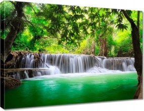 Vászonkép 70x50 Vízesés Thaiföldön