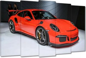 Vászonkép 150x95 Piros Porsche