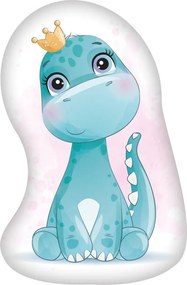 Dinoszaurusz Crown formapárna, díszpárna 40x27 cm