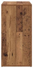 Széf fiókkal Öreg fa 59 x 39 x 80 cm Faanyag