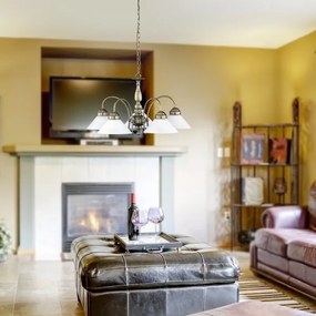 Rabalux 2705 - Csillár láncon MARIAN 5xE27/60W/230V