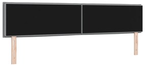 LED fejtámla világosszürke 200 cm szövet