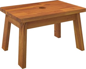 vidaXL tömör akácfa fellépő 38 x 26 x 22 cm