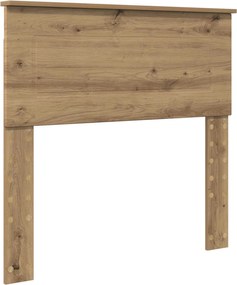 vidaXL Fejtámla Artisan tölgy 100 cm Faanyag