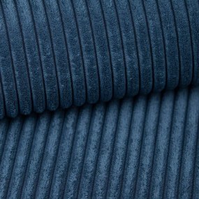 U alakú ülőgarnitúra SMART COSARO 295x140 cm, sötétkék