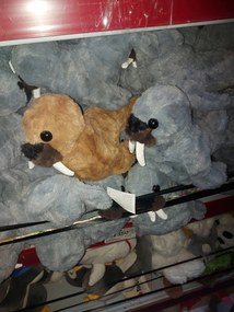 Fóka Plüss Párna Játék