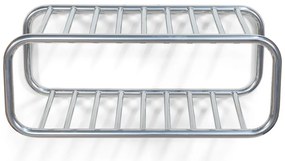 Ezüstszínű fém függő cipőtartó Retro – Spinder Design