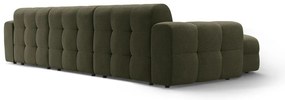 Zöld sarokkanapé (bal oldali-heverő résszel) Kendal – Micadoni