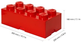 Taroló doboz 8-as, többféle típus - LEGO szín: világos zöld