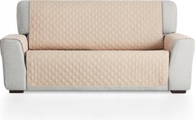 Kanapé ágytakaró háromszemélyes steppelt kanapévédő Bestcovers bézs