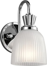 Kichler klasszikus fali lámpa cora króm elskl-cora1-bath IP44