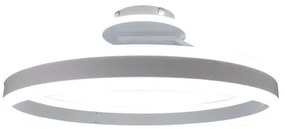 LED Dimmelhető felületre szerelhető csillár LED/86W/230V 3000-6500K fehér + távirányítás