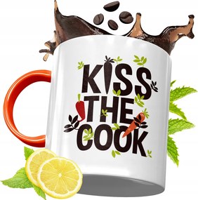 Narancssárga Bögre Szakácsnak Tökéletes Ajándék fényképes nyomtatással