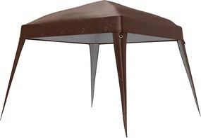 Outsunny Pavilon Cseretető 3x3 m Alap / 2.4x2.4 m Tető, Vízhatlan Pavilon Borítás Pop-Up Pavilonhoz, Tartós Parti Sátor Cseretető Egyedi Borítással Ke