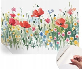 Öntapadós Dekoratív Fotótapéta Hálószobába Nyári rét 208x146 cm