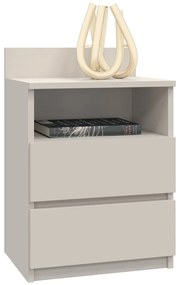 Kashar M1 éjjeliszekrény, 40x59x32 cm, kasmír