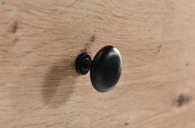 Komód 4 fiókkal és 2 ajtóval, artisan tölgy színben MODERNO C-4