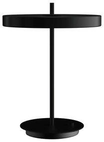 Fekete fém LED dimmelhető asztali lámpa fém búrával (magasság 41,5 cm) Asteria Table – UMAGE
