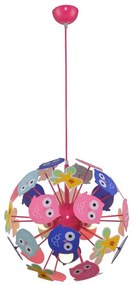 Rabalux 6390 - Gyerek csillár zsinóron BIRDY 3xE14/40W/230V