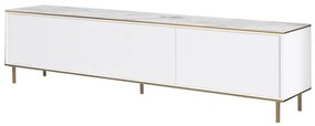 TV szekrény Imaj - Marble, White