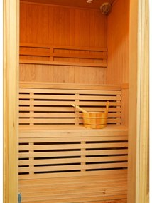 Sauna DeLuxe HR4045 Finnország, barna