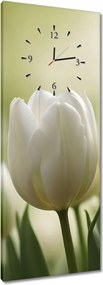 Órák 40x100 Fehér tulipánok