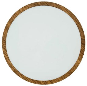 LED Mennyezeti lámpa RING LED/24W/230V 4200K átm. 28,5 cm barna