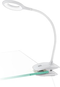 Eglo 902372 - LED fĂ©nyerĆszabĂĄlyozhatĂł csĂptetĆs lĂĄmpa CABADO LED/3,2W/5V 500 mAh fehĂ©r