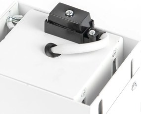 12 db-os beépített spotlámpa készlet fehér GU10 dönthető keret nélküli - Oneon