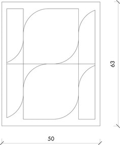 Pamut konyharuha szett 2 db-os 50x63 cm Abi – noo.ma
