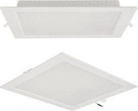 Plafon Led Mennyezeti Lámpa Süllyesztett 24W 2640lm 4000K Négyzet