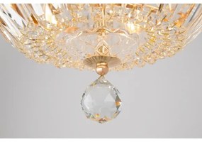 Maytoni DIA100-CL-12-G - Mennyezeti lámpa BASFOR 12xE14/60W/230V arany