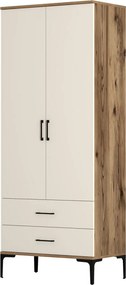 Kumsal T - Walnut, Cream