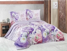 Flowers mintás 3D ágyneműhuzat, A standard egyszemélyes ágy szett tartalma: 1x 140x200 + 1x 70x90