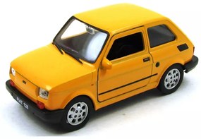 1:30 Polski Fiat 126 Fém Makett Autó Játék Modell