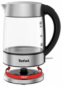 Tefal - Vízforraló GLASS 1,7 l  2200W/230V króm