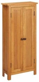 tömör tölgyfa tárolószekrény 50 x 22 x 110 cm