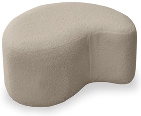 Bézs buklé puff Miuf – Miuform