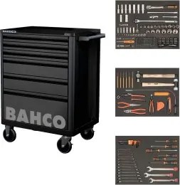 Szerszámoskocsi Campaign 214r. szerszámokkal, 6 fiók