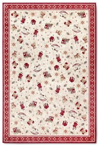 Piros pamutkeverék szőnyeg karácsonyi mintával 160x230 cm Toy's Delight Red Christmas – Villeroy&amp;Boch