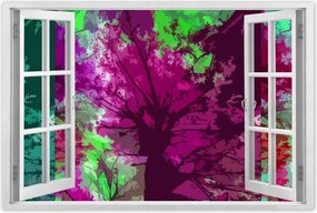 Poszterek 60x40 Absztrakt Fák Ősz