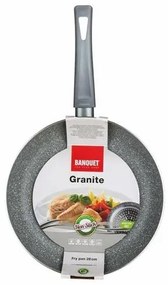 Bankett serpenyő tapadásmentes Granite felülettel, 28 cm