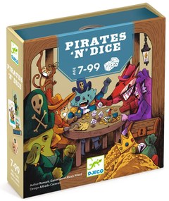 Társasjáték - Kalóz kockázat - Pirates 'n' Dice