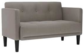 tópszínű szövet loveseat kanapé 111 cm