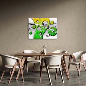 Absztrakt kép (70x50 cm)