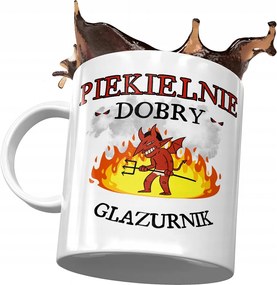 Bögre Mázolónak Pokolian Jó Mázoló Nyomtatott Fotóval