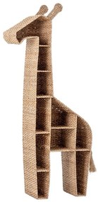 Rattan gyerek könyvespolc 46x148 cm Kalu - Bloomingville Mini