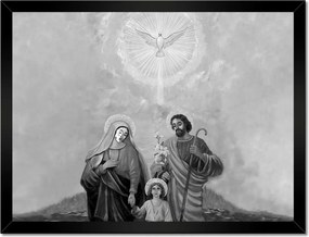 Poszterek keretben 40x30 Szent Család Jézuska