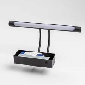 Redo 01-3469 - LED Képmegvilágító IKON LED/7,3W/230V 29,5 cm CRI 92 fekete