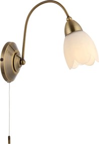 Endon PETAL 124-1WBAB Fali lámpa 1x40W/E14 IP20